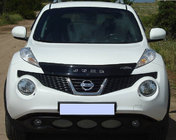 Nissan Juke 2010-2019 гг. Дефлектор капота (VIP) фото 1