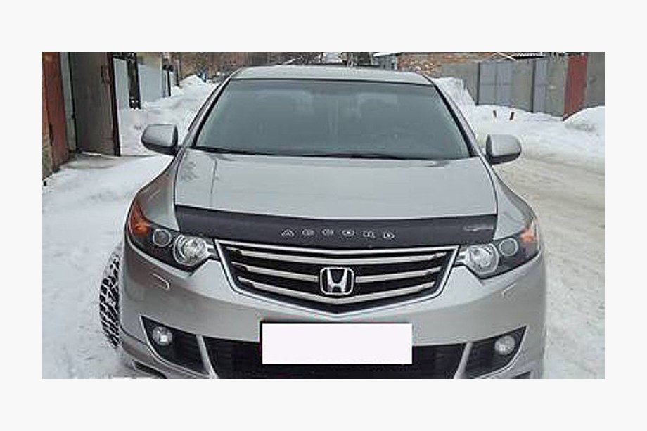 Honda Accord VIII 2008-2012 гг. Дефлектор капота (VIP) Image