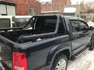 Volkswagen Amarok 2010-2022 гг. Дуга на кузов (черная) фото 7