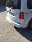 Volkswagen Caddy 2015-2020 гг. Накладка на задний бампер (грунтованная под покраску) фото 4