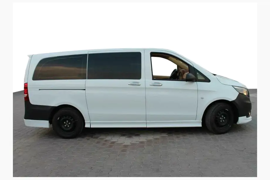 Mercedes Vito/V-class W447 2014- гг. Боковые пороги (грунтованные под покраску) Короткий/Длинный (для 1 и 2 сдвижных дверей) Image