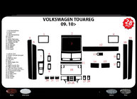 Volkswagen Touareg 2002–2010 гг. Накладки на Панель Приборов Дерево фото 2