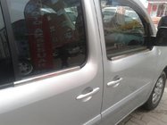 Renault Kangoo 2008–2020 гг. Наружные Окантовки Окон Нержавеющая Сталь (4 шт) 4 шт, Carmos - Турецкая сталь фото 4