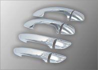 Volkswagen Passat B6 2006-2012 гг. Накладки на дверные ручки (ABS, Хром) 4-дверные фото 1