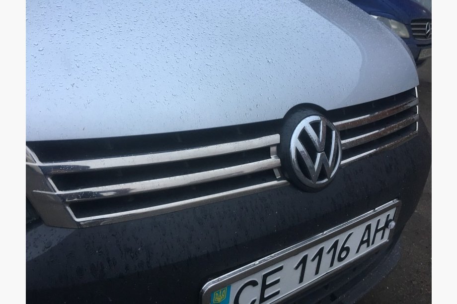 Volkswagen Caddy 2010-2015 гг. Хром Накладки на Решетку (2 шт, Нержавейка) Carmos - Турецкая Нержавеющая Сталь Фото 6