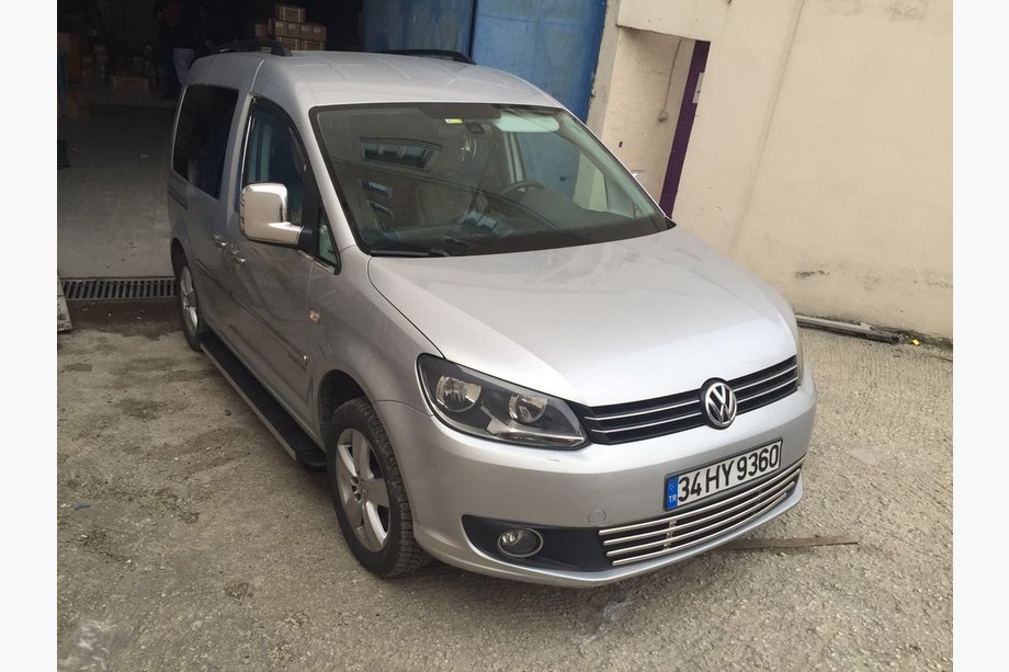 Volkswagen Caddy 2010-2015 гг. Хромированные Накладки на Зеркала (2 шт) Хромированный пластик Фото 3