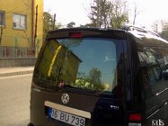 Volkswagen Caddy 2004-2010 гг. Спойлер Kalin (под покраску) фото 2