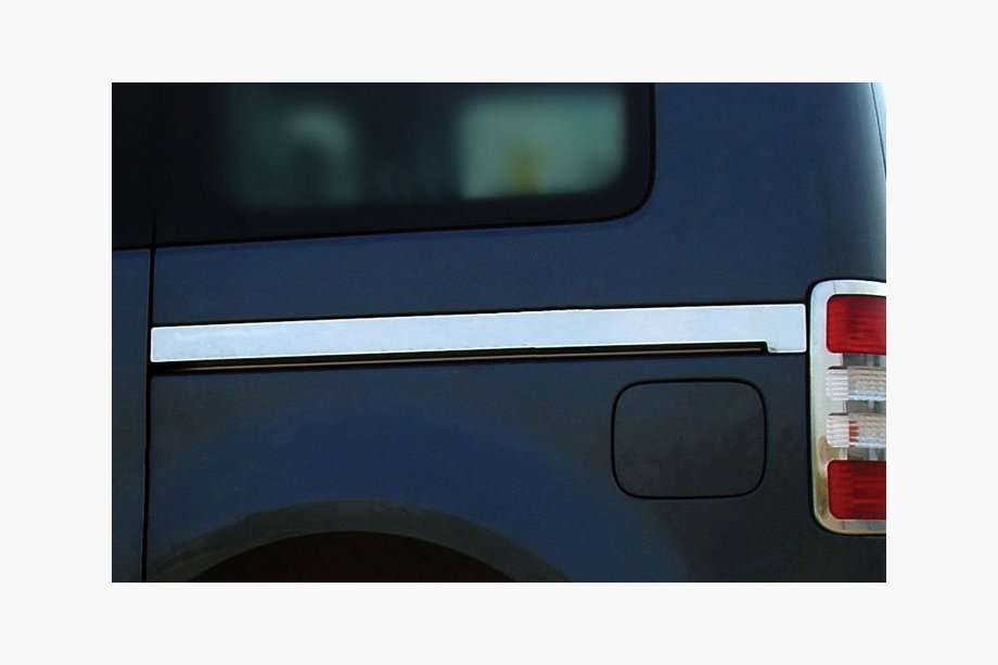 Volkswagen Caddy 2004-2010 гг. Молдинги на сдвижные двери (Maxi, 2 шт) Image