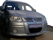 Volkswagen Caddy 2004-2010 гг. Передний бампер (накладка, грунт под покраску) фото 2