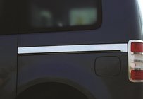 Volkswagen Caddy 2010-2015 гг. Молдинги Нержавеющая Сталь Раздвижные Двери (2 шт.) фото 1