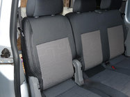 Volkswagen Caddy 2010-2015 гг. Авточехлы (Эко-кожа↗Ткань, Premium) фото 1