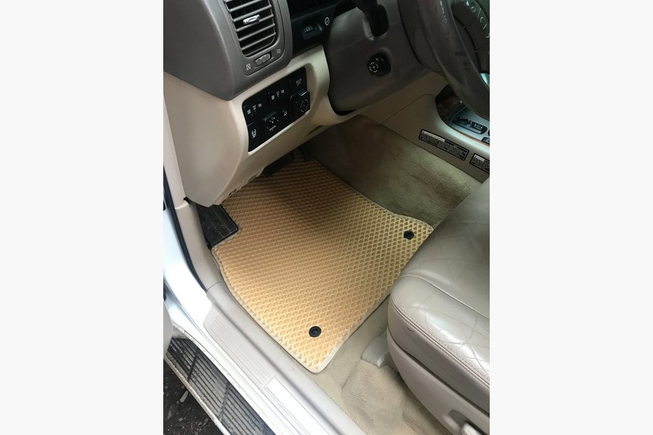Lexus LX470 1998-2007 гг. Коврики EVA (Бежевые) Image