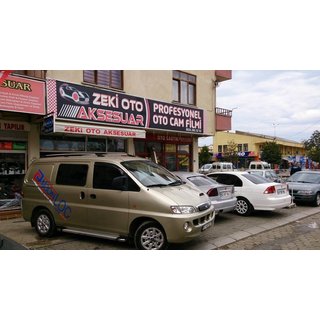 Хромированные Рейлинги Hyundai H200, H1, Starex 1998-2007 гг. фото 2