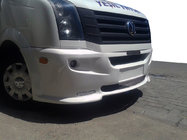 Volkswagen Crafter 2006-2016 гг. Накладка на передний бампер 2012↗ (LED, под покраску) фото 2