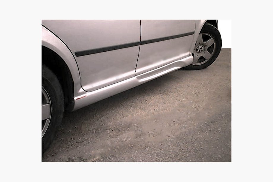 Volkswagen Golf 4 1997-2006 гг. Боковые пороги (грунтованные под покраску) Image