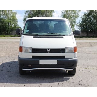 Нижняя одинарная дуга Волна ST007 (нержавейка) фото 1