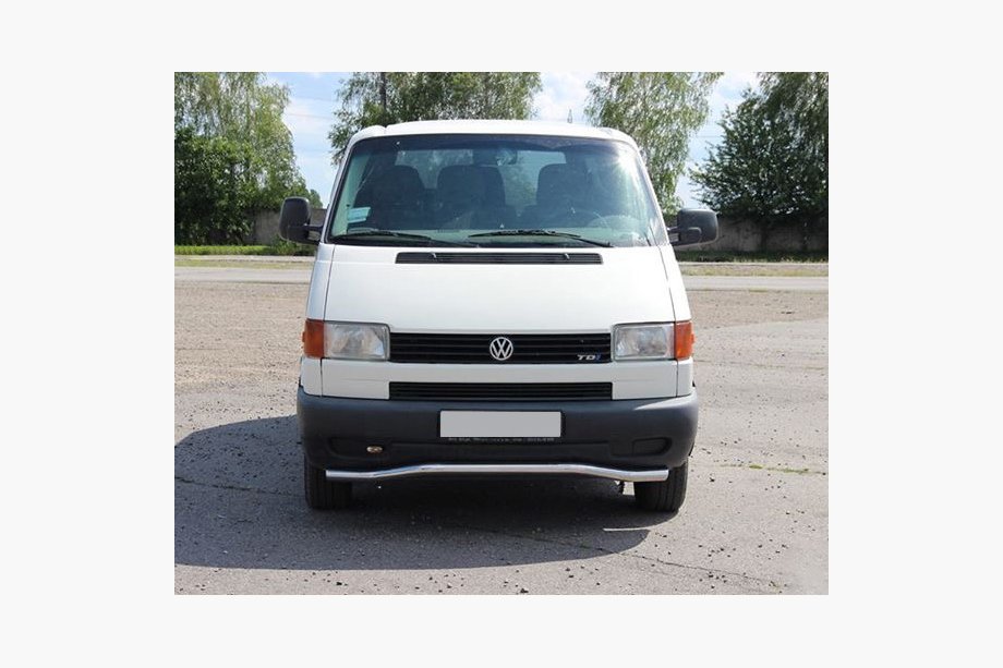 Volkswagen T4 Transporter 1990-2003 гг. Нижняя одинарная дуга Волна ST007 (нержавейка) Image