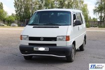 Volkswagen T4 Transporter 1990-2003 гг. Нижняя одинарная дуга Волна ST007 (нержавейка) фото 2