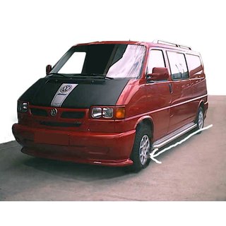 Накладка на передний бампер (под покраску) Volkswagen T4 Caravelle/Multivan 1990–2003 гг. фото 2