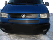 Volkswagen T4 Caravelle/Multivan 1990–2003 гг. Накладка на решетку радиатора (нержавеющая сталь, Carmos) фото 1