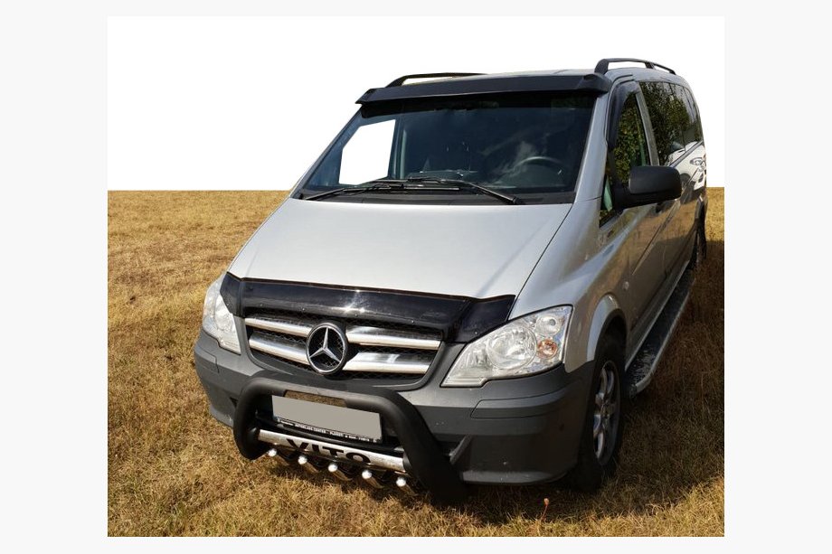 Mercedes Viano 2004-2014 гг. Кенгурятник PP001 (Полиуретан) Image