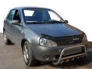 Lada Kalina 2004-2011 гг. Кенгурятник WT003 (60 мм, нержавейка) фото 1