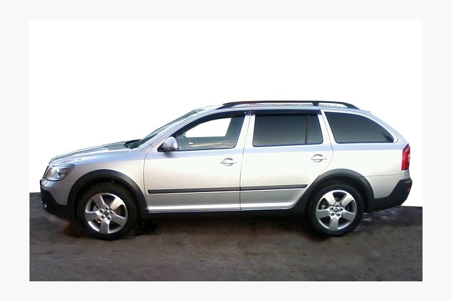 Skoda Octavia II A5 2010-2013 гг. Ветровики SW (4 шт, Cobra) Image
