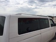 Volkswagen T5 Multivan 2003–2010 гг. Рейлинги Skyport (белые) фото 1