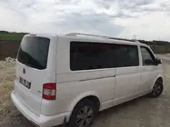 Volkswagen T5 Transporter 2003-2010 гг. Рейлинги Skyport (белые) фото 5