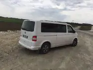 Volkswagen T5 Transporter 2003-2010 гг. Рейлинги Skyport (белые) фото 6