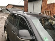 Volkswagen Touareg 2002–2010 гг. Рейлинги Skyport (серый матовый) фото 9