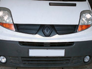 Renault Trafic 2001–2015 гг. Зимняя накладка на решетку радиатора фото 2