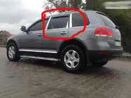 Volkswagen Touareg 2002–2010 гг. Хромированные Накладки на Стойки Дверей (6 шт, Нержавейка) фото 10
