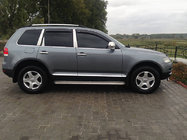 Volkswagen Touareg 2002–2010 гг. Хромированные Накладки на Стойки Дверей (6 шт, Нержавейка) фото 5