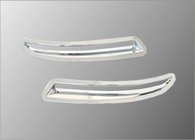 Volkswagen Tiguan 2007-2016 гг. Накладки на задние противотуманные фары (ABS, хром) фото 1