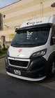 Citroen Jumper 2007-2025 гг. Козырек на лобовое стекло (черный глянец, 5мм) фото 4