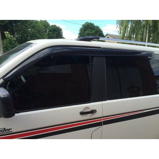 Ветровики на окна (4 шт., Sunplex Sport) Volkswagen T5 Transporter 2003-2010 гг. фото 2