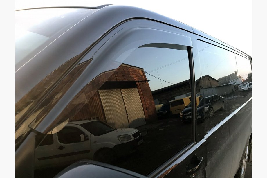 Volkswagen T6 2015-2024 гг. Ветровики на окна (2 шт, Sunplex) Image