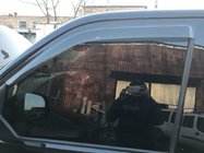 Volkswagen T5 Multivan 2003–2010 гг. Ветровики (2 шт, Sunflex) фото 3