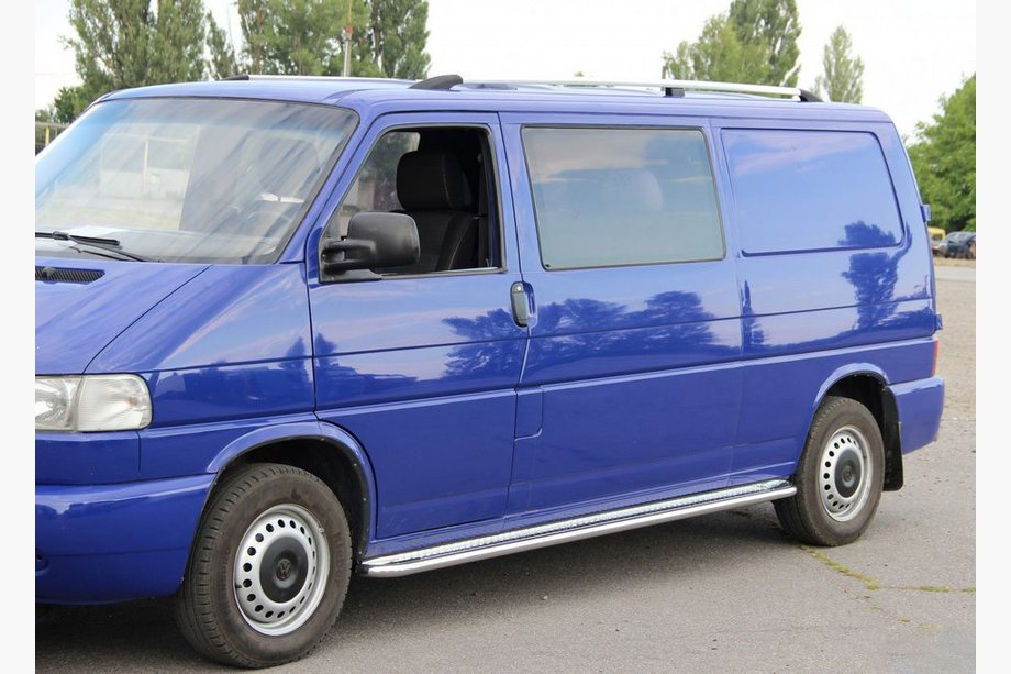 Volkswagen T4 Caravelle/Multivan 1990–2003 гг. Хромированные Рейлинги Image