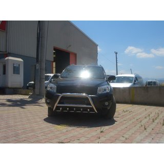 Кенгурятник WT003 (нержавейка) Toyota Rav 4 2006-2013 гг. фото 3