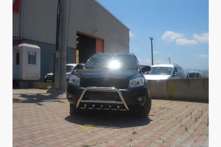 Toyota Rav 4 2006-2013 гг. Кенгурятник WT003 (нержавейка) Фото 3