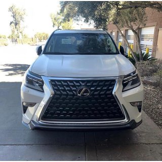 Решетка радиатора с усилителем 2013-2023 (дизайн 2021) Lexus GX460 2009-2023 гг. фото 2