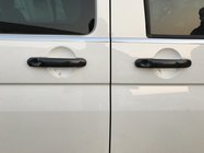 Volkswagen T5 Multivan 2003–2010 гг. Накладки на ручки (натуральный карбон) фото 5