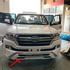 Toyota Land Cruiser 200 2007-2021 гг. Передний лип 2016↗ (стиль ME, нижняя накладка) Черный фото 1