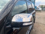 Toyota Land Cruiser 200 2007-2021 гг. Накладки на зеркала 2012↗ (2 шт., Нержавейка) фото 2