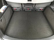 Volkswagen Touran 2010-2015 гг. Коврик багажника (EVA, 5 мест, черный) фото 1