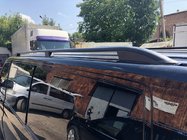 Volkswagen T5 Caravelle 2004-2010 гг. Рейлинги Skyport (черные) фото 3