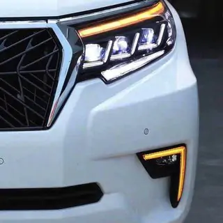 Передние Фары Lexus-Design-3-LED V1 (2017+, Комплект 2 шт) Toyota Land Cruiser Prado 150 2009-2023 гг. фото 2