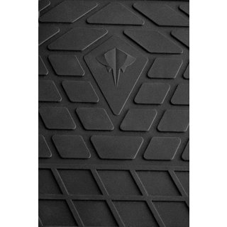 Резиновые коврики Stingray (4 шт) Chevrolet Tacuma/Rezzo 2000-2008 гг. фото 2